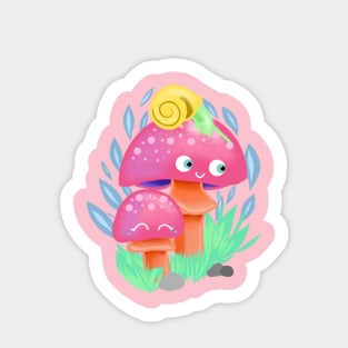 Momma Mushroom Sticker